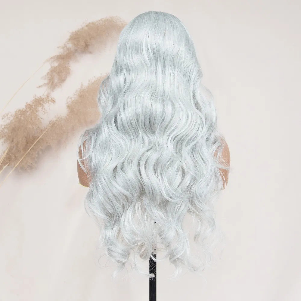 body wave Light_Grey 13_6_lace_front_wig_RGF9873-#LIGHT GREY