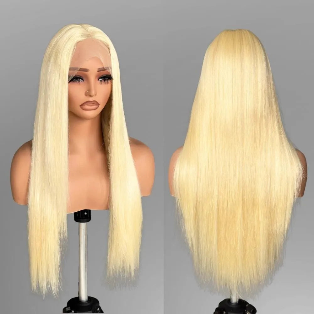 FABÉLLE Silky Straight Wigs 26inch 13×4×1 Middle Part Lace Glueless Wig Pre Plucked Synthetic Lace Front Wig heat resistant synthetic wig