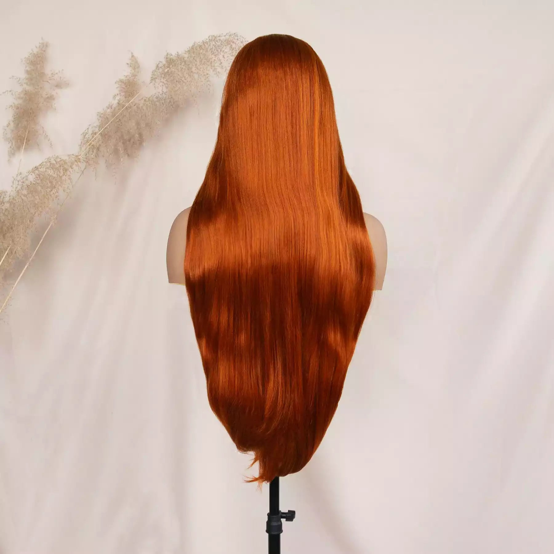 Straight Ginger 13_6_lace_front_wig9602A-#Ginger