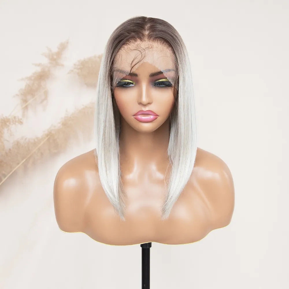 straight Ombre_Platinum 13_6_lace_front_wig_RGF10405-#DR3749A