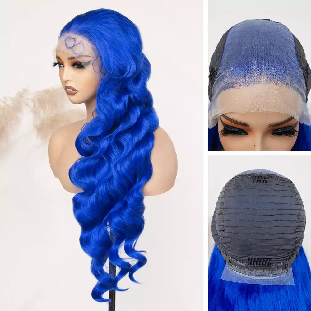 loose wave Blue 13_6_lace_front_wig_RGF9601-#BLUE