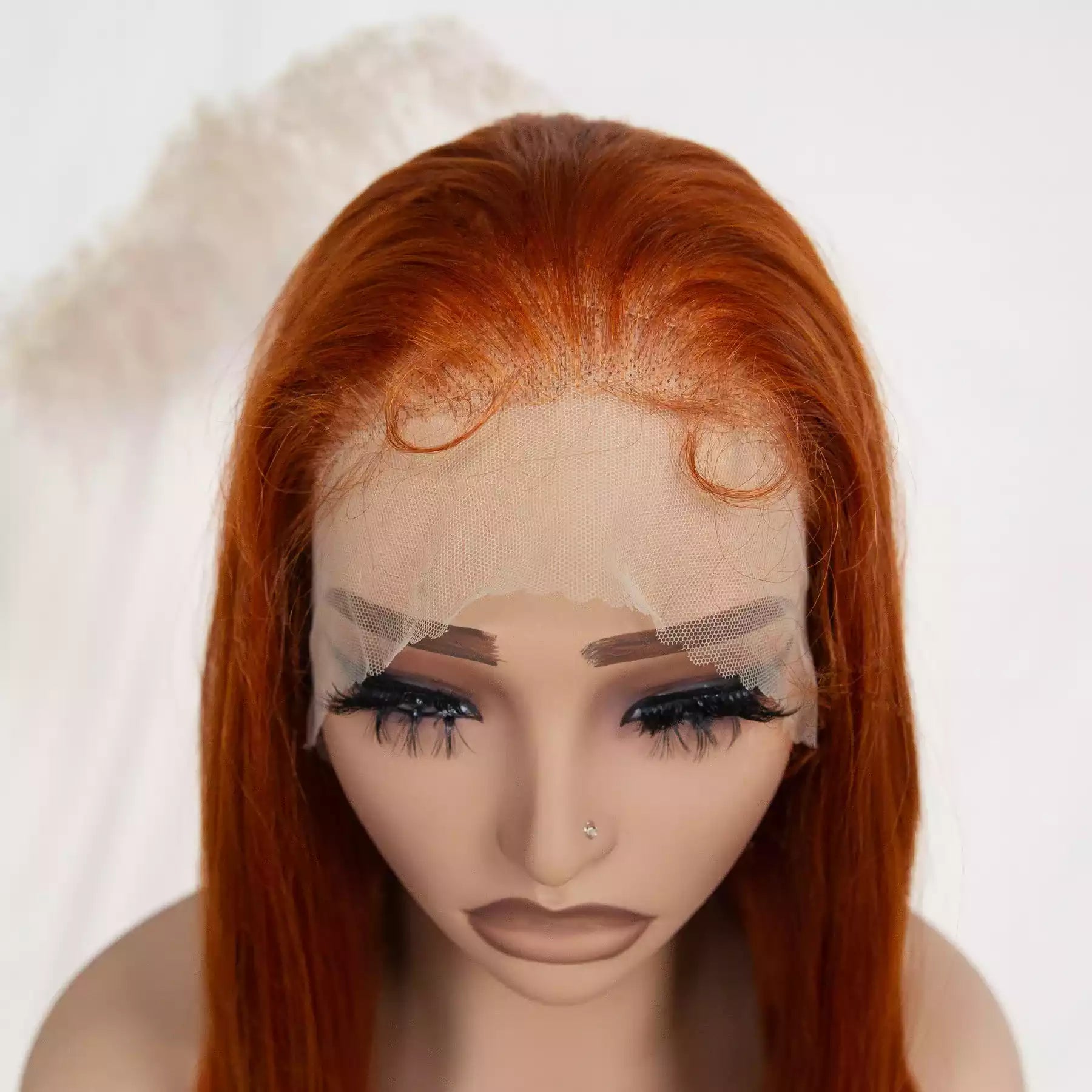 Straight Ginger 13_6_lace_front_wig9602A-#Ginger