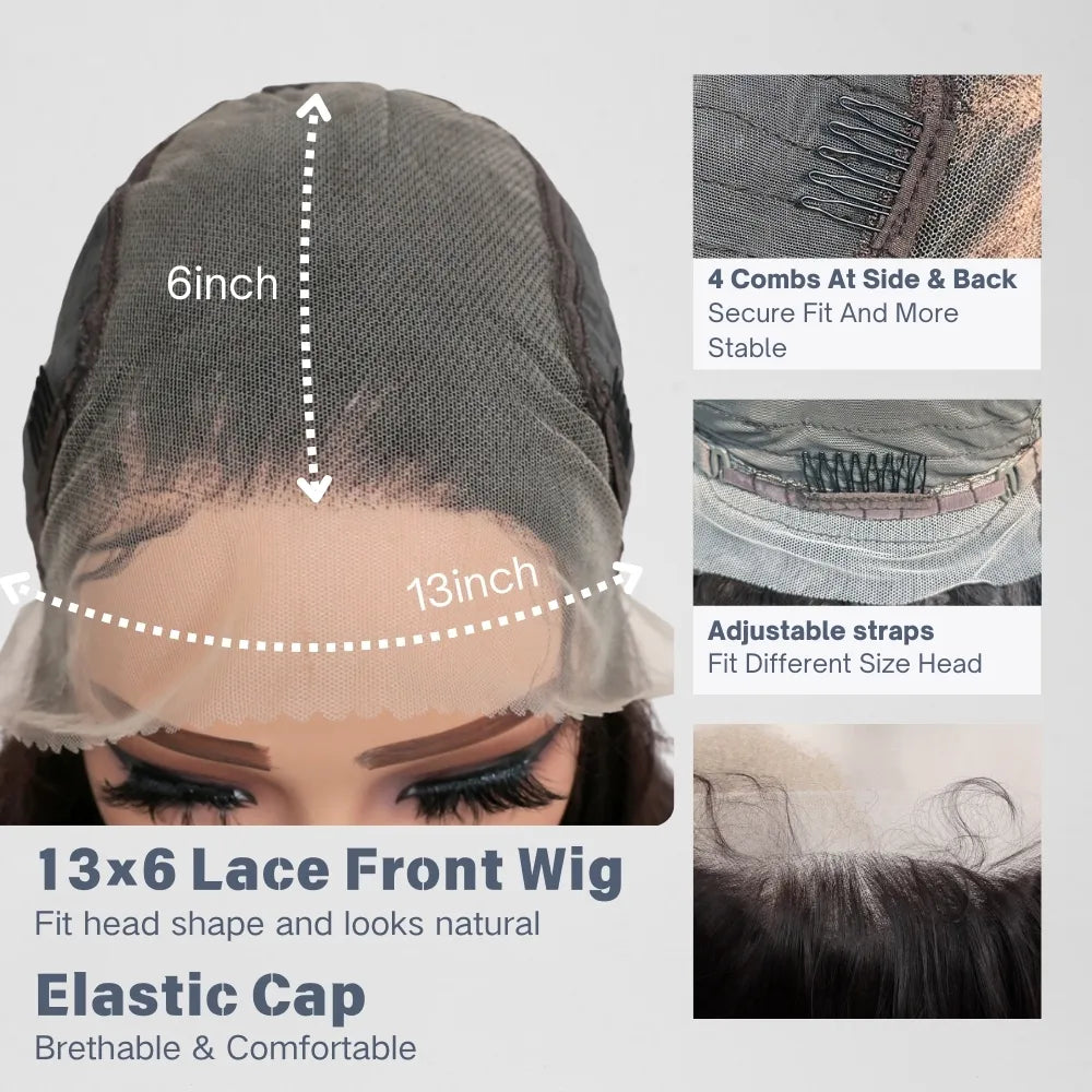 BUY 1 GET 1  32inch Boho Knotless Twist Full Lace Braided Wig + 30inch Long Straight 13×6 Lace Front Wig | Glueless Pre-plucked Hairline Synthetic Lace Front Wigs