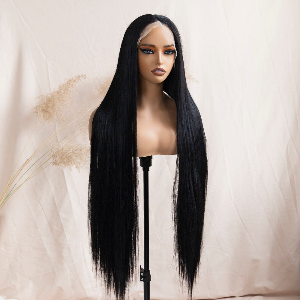 Irregular Braided Full Lace Wig Jumbo Knotless Box Braids For Black Women Synthetic Full Lace Wigs